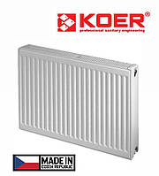 Сталевий панельний радіатор KOER 22 х 500 х 600 бокового підключення