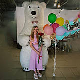 Білий Мішка Суми. Вітання Великого Ведмедя на свято в Сумах, фото 9