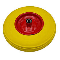 Колесо на тачку (силікон) 4,00-6 під вісь 12 мм, без осі