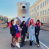 Білий Мішка Харків. Вітання Великого Ведмедя на свято в Харкові, фото 7