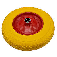 Колесо на тачку (силікон) 4,00-8 під вісь 20 мм, без осі