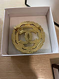 Брендова підвіска Діор / Dior, позолота, фото 3