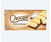 Шоколад Choceur Kaffee Sahne со вкусом капучино, 200 г.