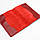 Кожаная обложка на паспорт Grande Pelle 140х100 мм глянцевая кожа Sicillia красный обл GP Кордон, фото 4