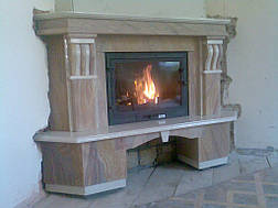 Портал под каминную топку UNIFLAM 700 STANDARD С ШИБЕРОМ. Заказать портал можно по телефону +38099782-69-62, +38096886-96-14