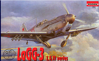 Roden 037 LAGG-3 series 1,5,11 Истребитель 1940 Сборная Пластиковая Модель в Масштабе 1:72