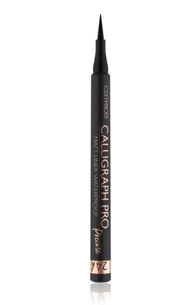 Водостійка підводка-олівець для очей Catrice Calligraph Pro Precise Matt -010 Intense Black (1.2 ml)
