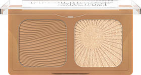 Палетка хайлайтер та бронзер Catrice Holiday Skin 010 Out of Office (5.5 g)