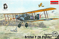 Roden 425 Bristol F.2B Биплан Первая Мировая 1916 Сборная Пластиковая Модель в Масштабе 1:48