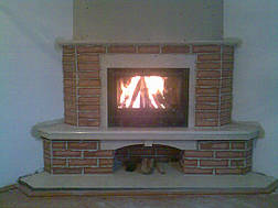 Портал под каминную топку UNIFLAM 700 С ШИБЕРОМ. Заказать портал можно по телефону +38099782-69-62, +38096886-96-14