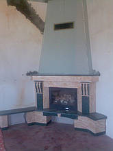 Портал под каминную топку UNIFLAM 700 STANDARD С ШИБЕРОМ. Заказать портал можно по телефону +38096118-53-94, +38050826-50-06