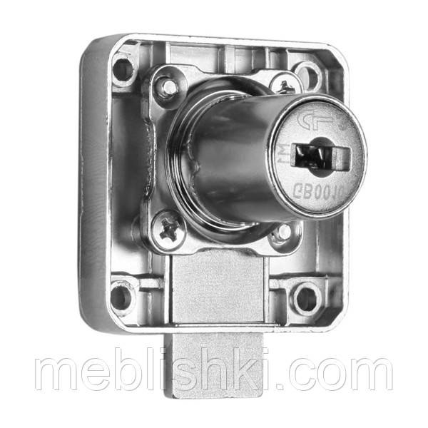 Замок врізний для ДСП із клямкою Muller CL 22 mm
