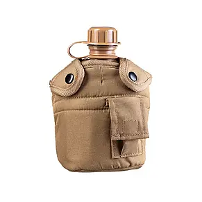 Фляга з підсклянником у чохлі Mil-Tec coyote 14506005, фото 4