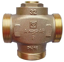 Клапан трьохходовий термозмішувальний HERZ Teplomix DN32 1 1/2" 61°C (1776604)