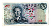 Люксембург/ Luxembourg 5 francs-5 франків 1966 рік №615
