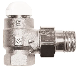 Кутовий термостатичний клапан Herz TS-E 3/4" (1772402)