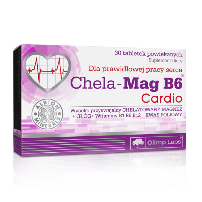 Chela-Mag B6 Cardio (30 tabs), фото 1