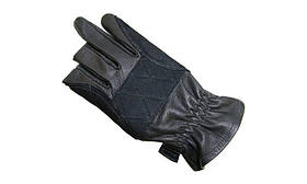 Рукавиці Singing Rock Gloves Verve Short, вогнестійкі шкіряні, 3 відкриті пальці