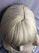 Перука середньої довжини термоволокно каскад блонд, фото 4