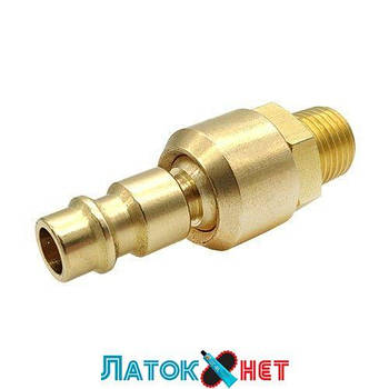 Перехідник шарнірний 360 градусів тато 1/4 зовнішня різь W2-1-4 Airkraft