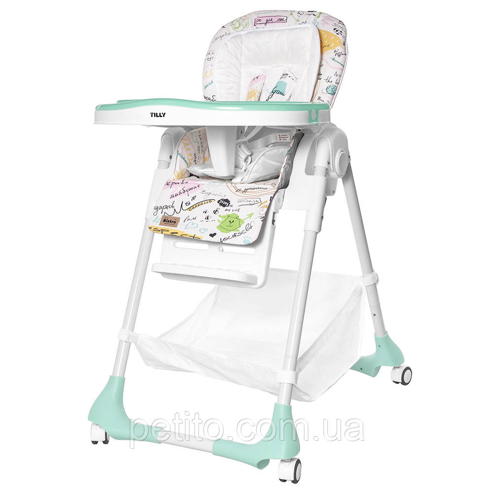 Стілець для годування BABY TILLY Bistro T-641/2 Menthol /1/, фото 1