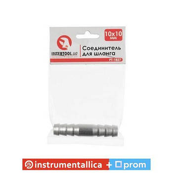 З'єднувач для шланга 10х10 мм PT-1827 Intertool