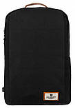Рюкзак PETERSON BPP-02-BLACK с портом USB для зарядки, фото 3