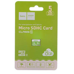 Карта пам'яті Hoco microSDHC Class 10 UHS-I, 8GB e