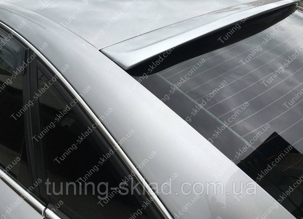 Спойлер на скло Аудіо А6 С6 бленда (спойлер заднього скла Audi A6 C6 козирок), фото 1