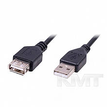 Подовжувач USB (1.2m) Black