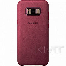 Alcantara Cover — Samsung S8 Plus(G955) — Bordo