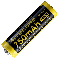 Акумулятор 14500 (750mAh) Nitecore NL1475R