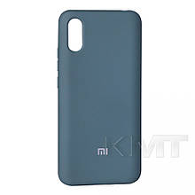 Original Silicone Case — Xiaomi Redmi 9A — Gray Green