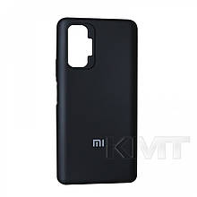 Original Silicone Case — Xiaomi Redmi Note 10 ; 10S — Black