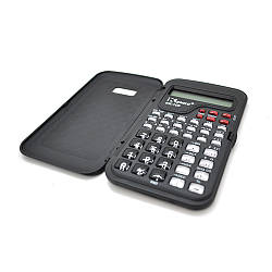 Калькулятор інженерний 105, 44 кнопки, чорний, розміри 132 * 77 * 13мм, BOX e