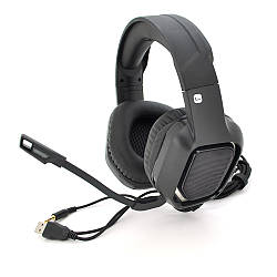Навушники провідні Cyberpunk CP-007, з мікрофоном і регулюванням гучності, Black, Box e