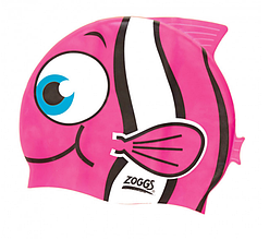 Шапочка для плавання ZOGGS Jnr Character Cap 302731 - Goldfish Pink