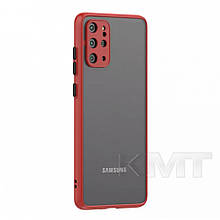 Matte TPU Plastic Case — Xiaomi Redmi 9A — Red