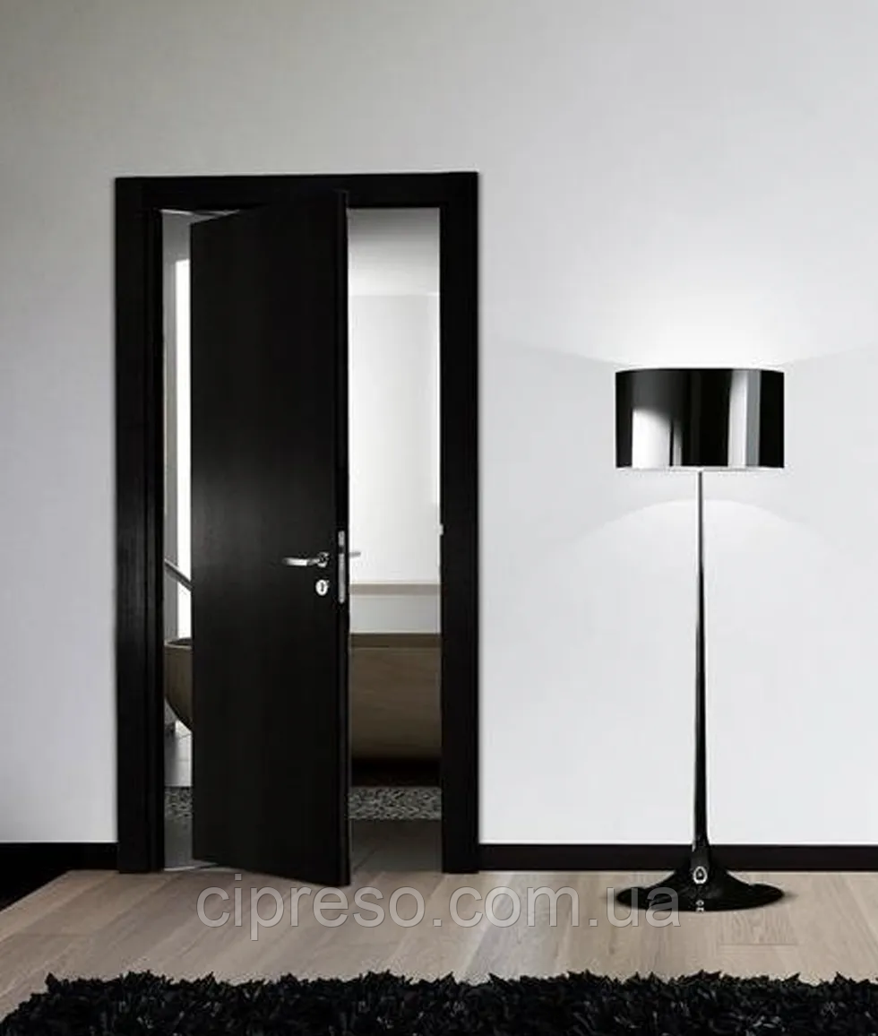 Комплект фурнітури Ergon Living T. E., LA (ширина дверей) = 91,5 см колір: чорний