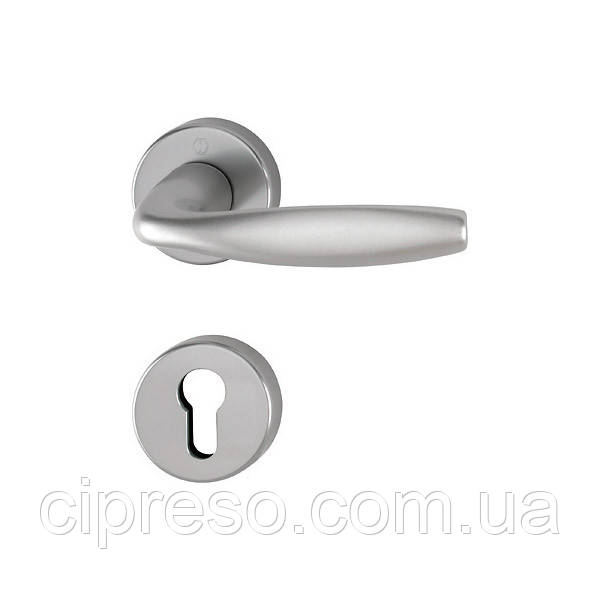 Комплект ручок NEW YORK PC алюміній колір сталь, фото 1