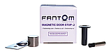 Стопор дверний магнітний FANTOM PREMIUM Чорний, фото 3