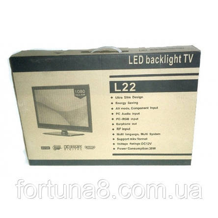 LED Телевізор L22 (22 дюйма), фото 3