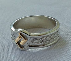 Кільце з золотою з руною Йера