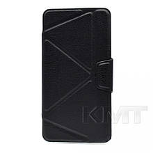 Leather Book Case — Samsung A5 2017(A520) — iMax b — Black