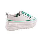 Кеди жіночі Gifanni білі натуральна шкіра, 39, фото 4