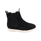 Черевики жіночі Sorte Lady чорні натуральна замша, 40, фото 3