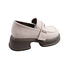 Туфлі жіночі Melanda молочні натуральна шкіра, 40, фото 4