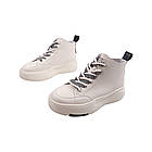 Черевики жіночі Berisstini молочні натуральна шкіра, 39, фото 5