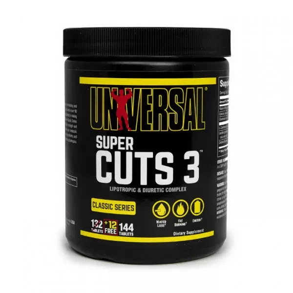 Жироспалювач Universal Nutrition Super Cuts 3 130 tabs