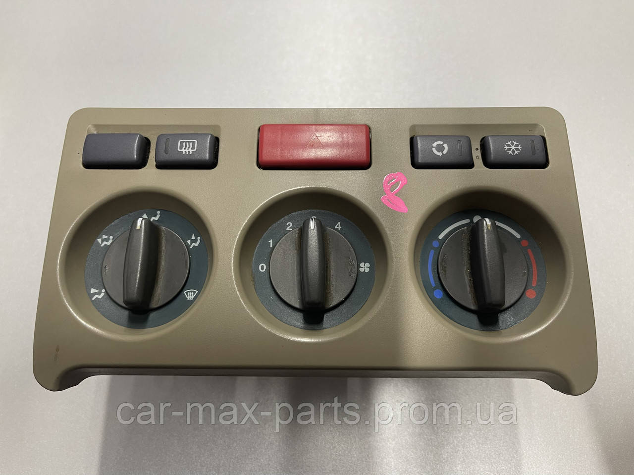 Блок кнопок керування печкою Клімат Контролем LAND ROVER FREELANDER 1 1997-2006 КОМПЛЕКТНИЙ СКЛАД НА ФОТО, фото 1